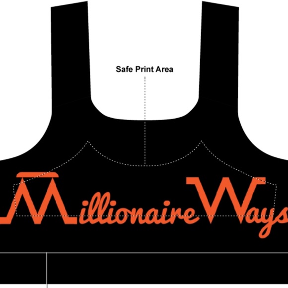 Millionaire Ways Womans sports bra - Picture 1 of 2